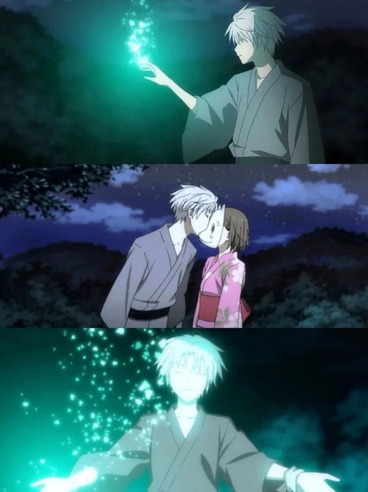 图片[2]-萤火之森，改编自绿川幸同名漫画的影视作品，讲述了发生在乡村深山中的凄美爱情故事-寻找资源网