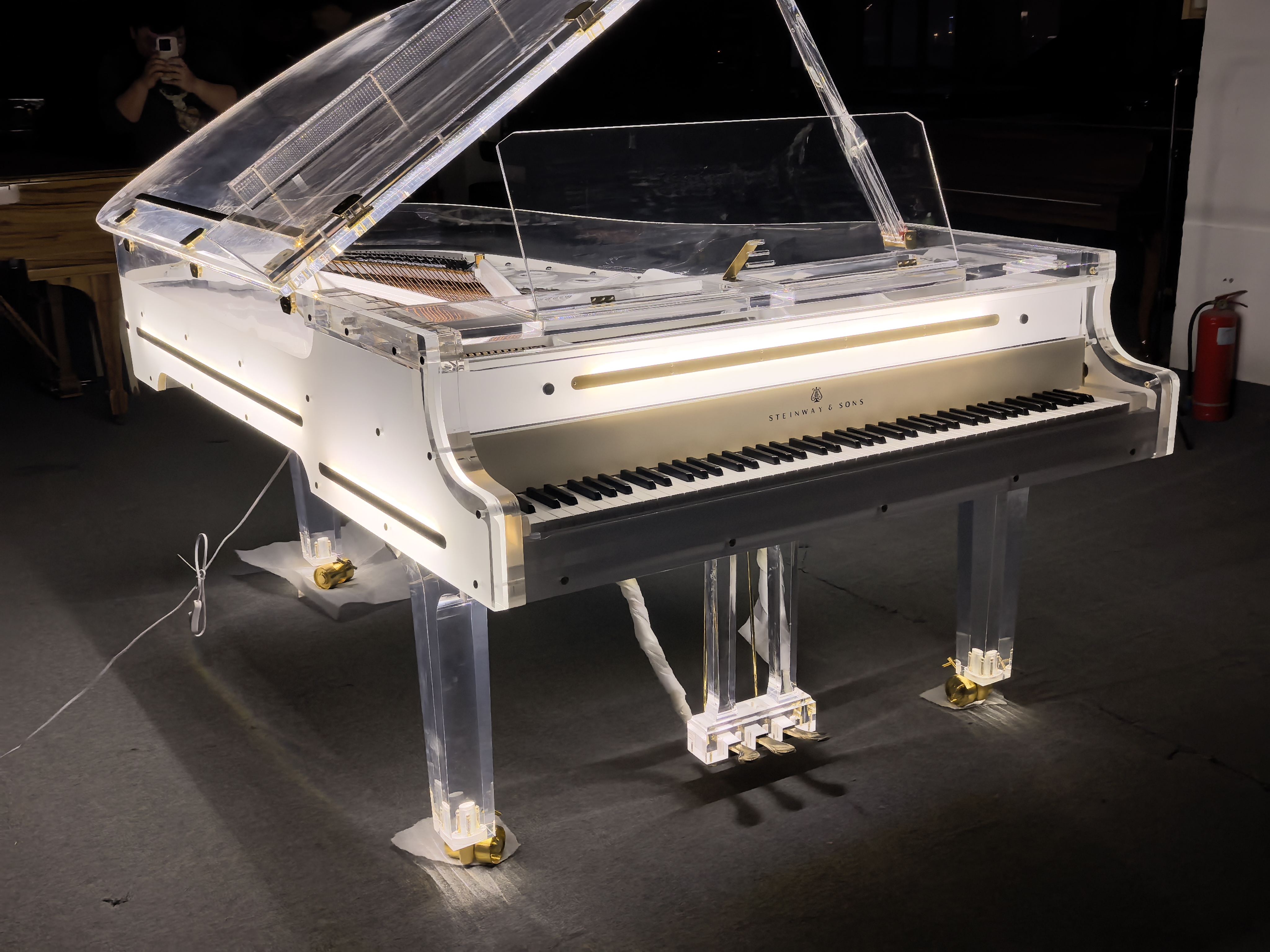 图片[4]-STEINWAY&SON施坦威B211高端梦幻水晶三角钢琴