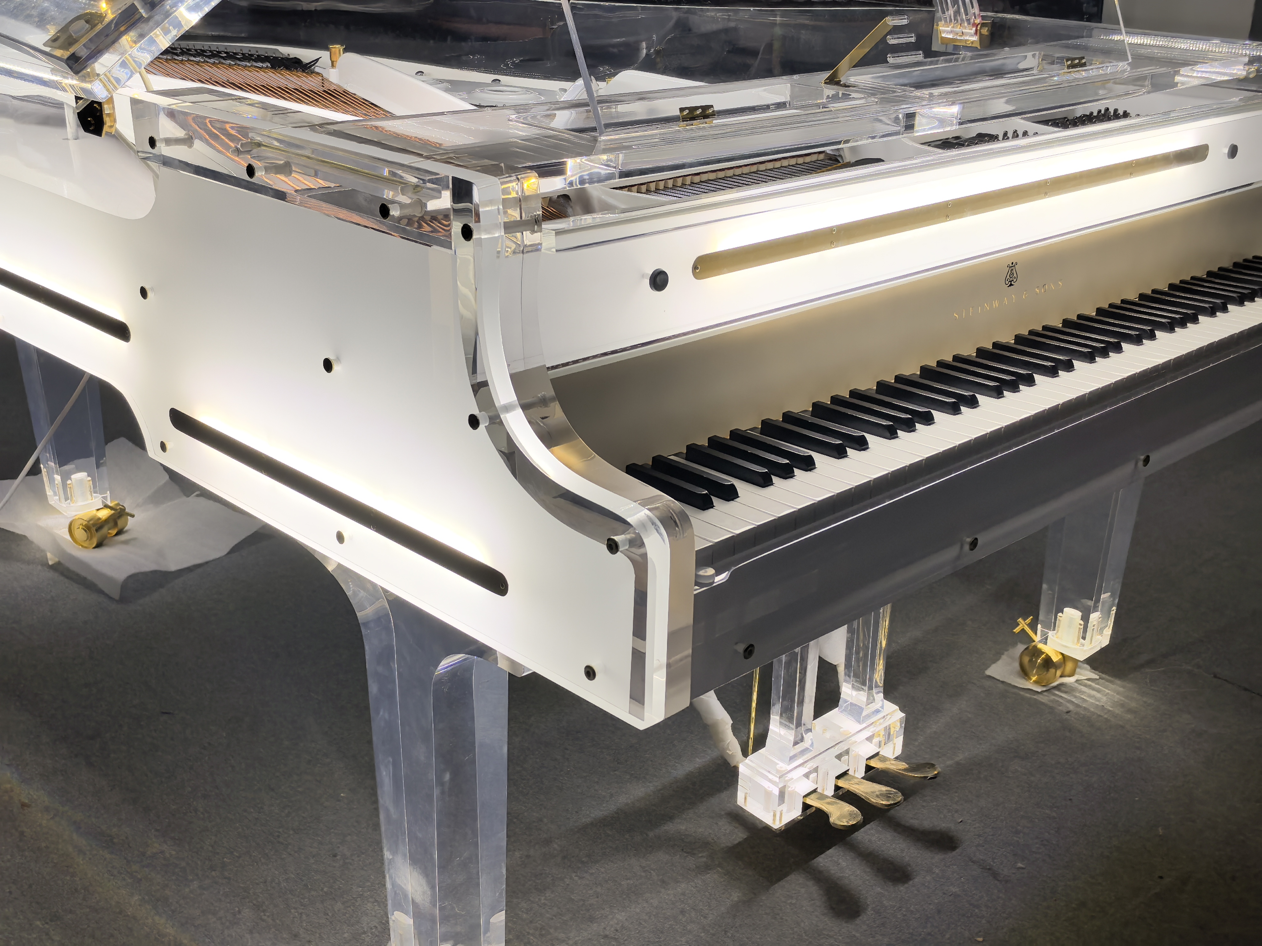 图片[7]-STEINWAY&SON施坦威B211高端梦幻水晶三角钢琴