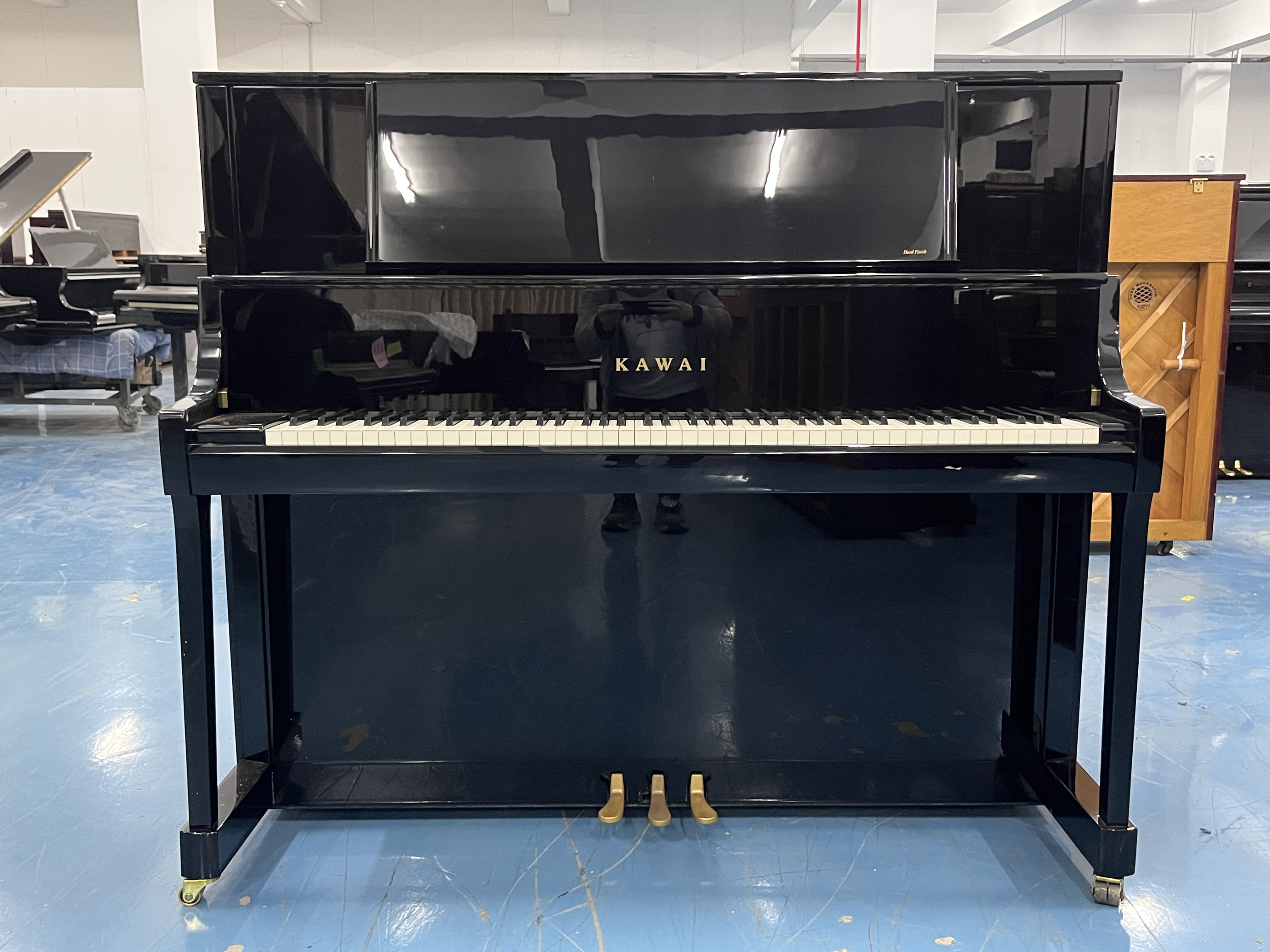 KAWAI卡瓦依K-700日本原装进口演奏级K系列旗舰型号准三角钢琴体验高端立式实木钢琴立式中古-寻找资源网