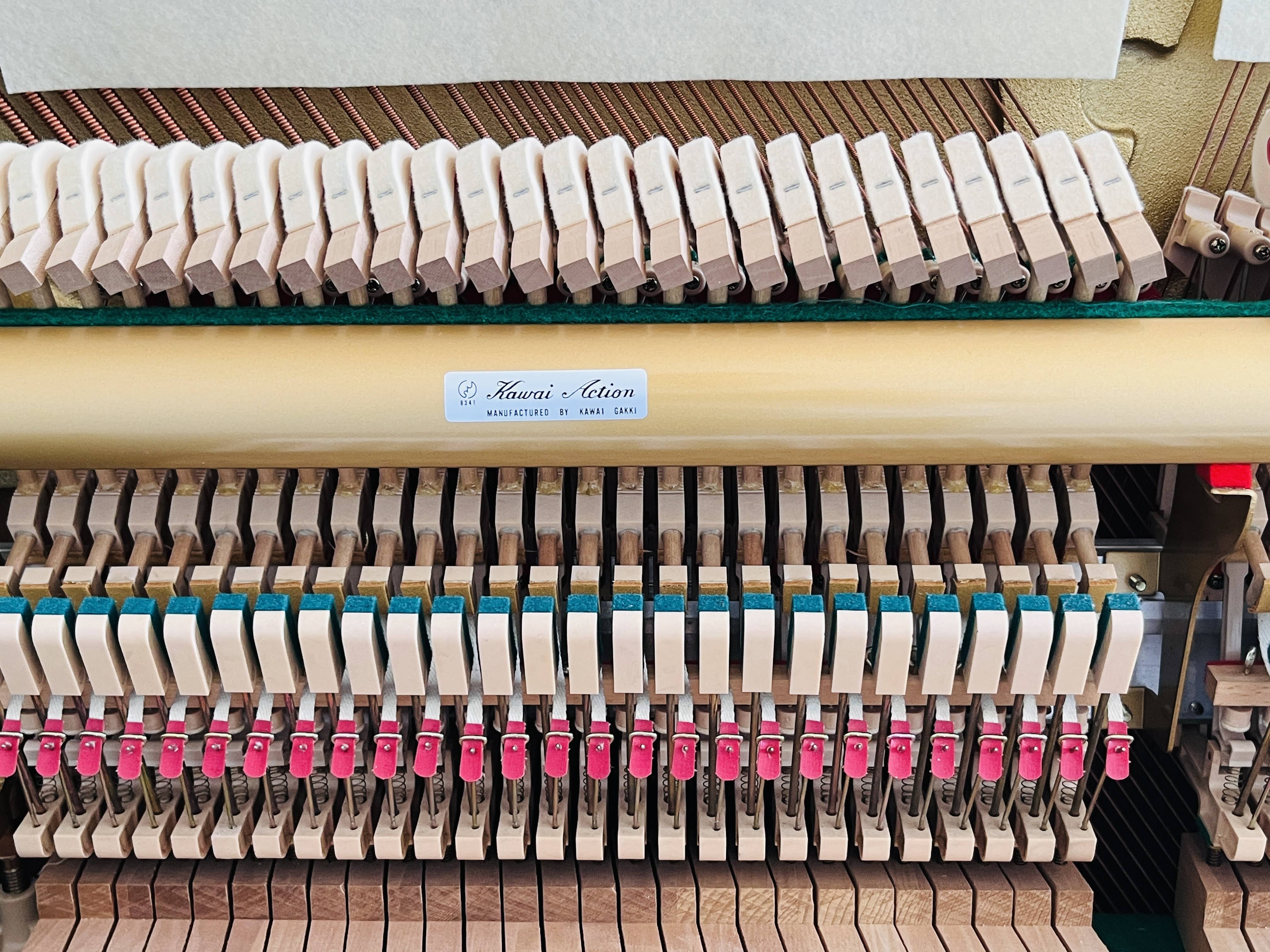 图片[5]-KAWAI卡瓦依DS-55LE限量版白枫木榔头中高端中古实木钢琴