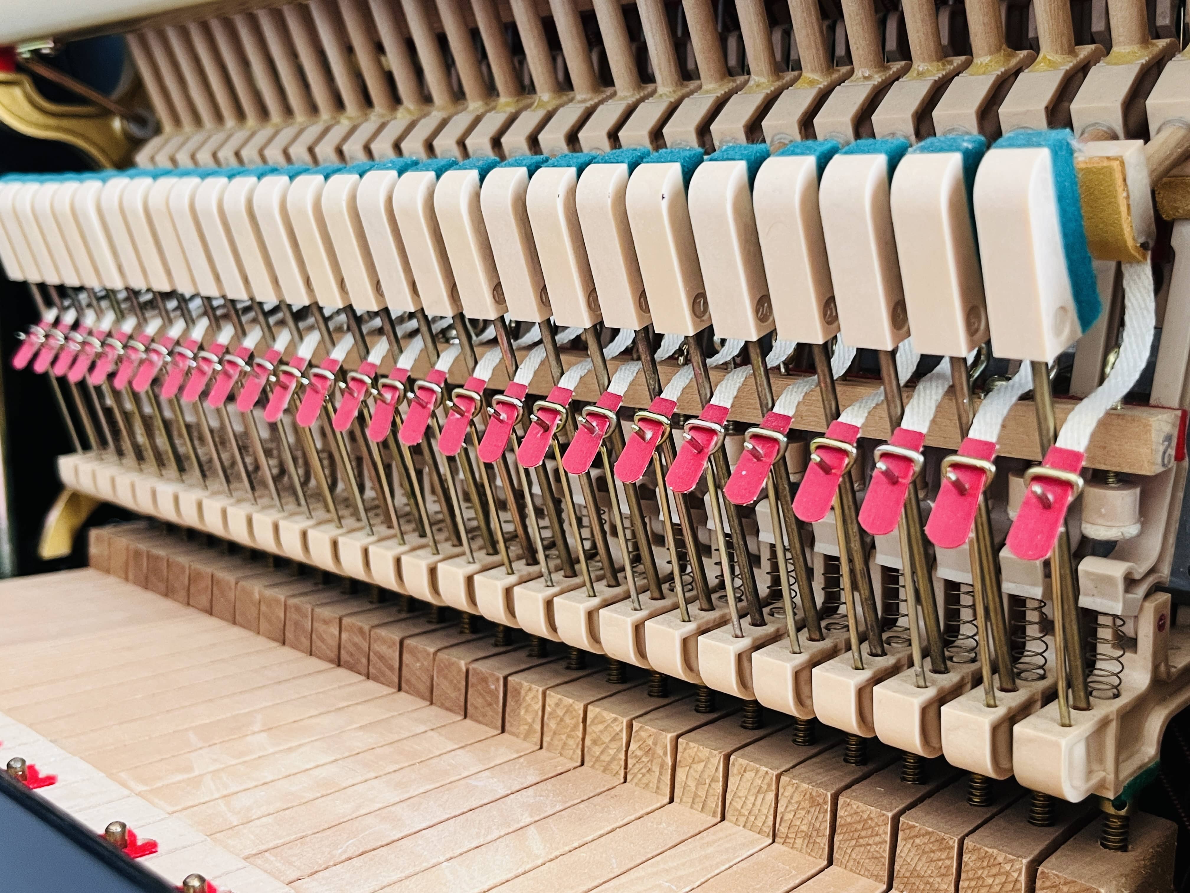 图片[7]-KAWAI卡瓦依DS-55LE限量版白枫木榔头中高端中古实木钢琴