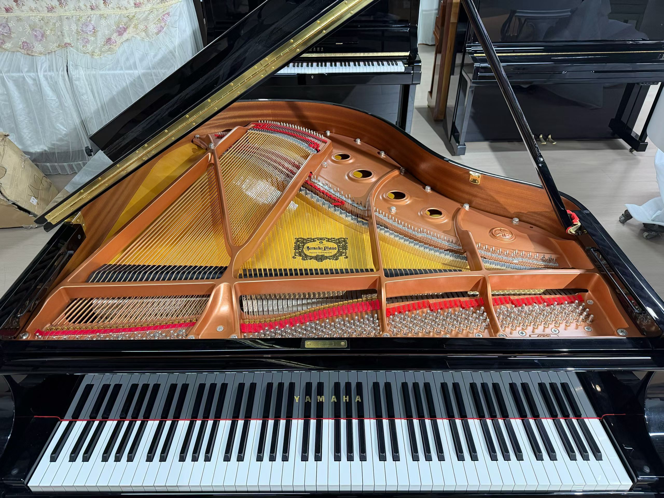 图片[8]-YAMAHA雅马哈C1X家用高端原装进口演奏级中古实木三角钢琴GP-寻找资源网