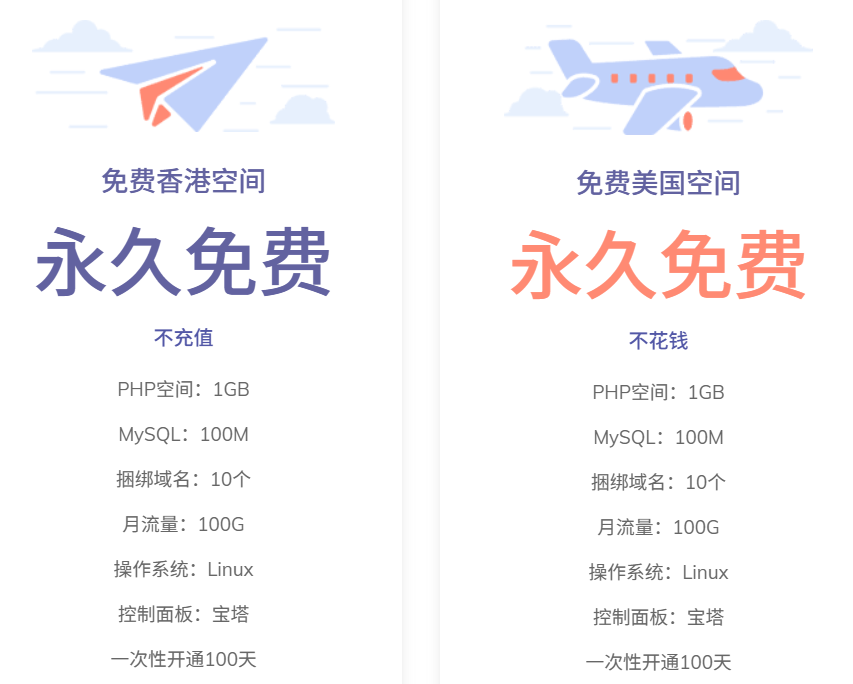 图片[2]-10个国内免费虚拟主机，PHP、MySQL 建站-寻找资源网