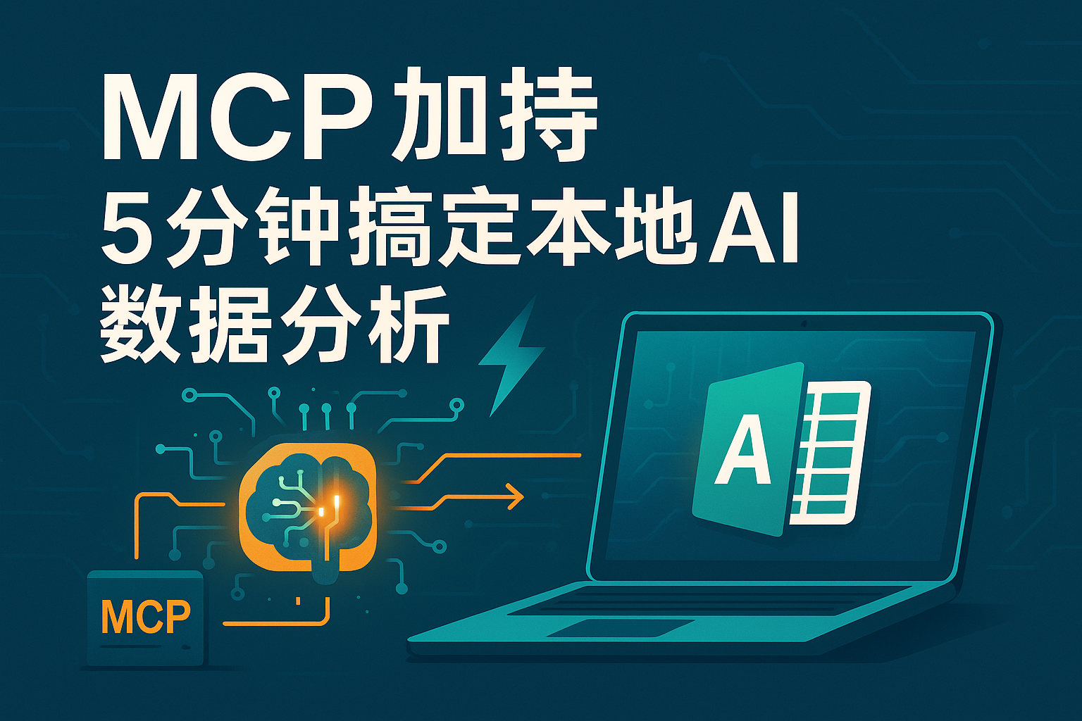 MCP加持，5 分钟搞定本地 AI 数据分析｜Excel表格类-寻找资源网