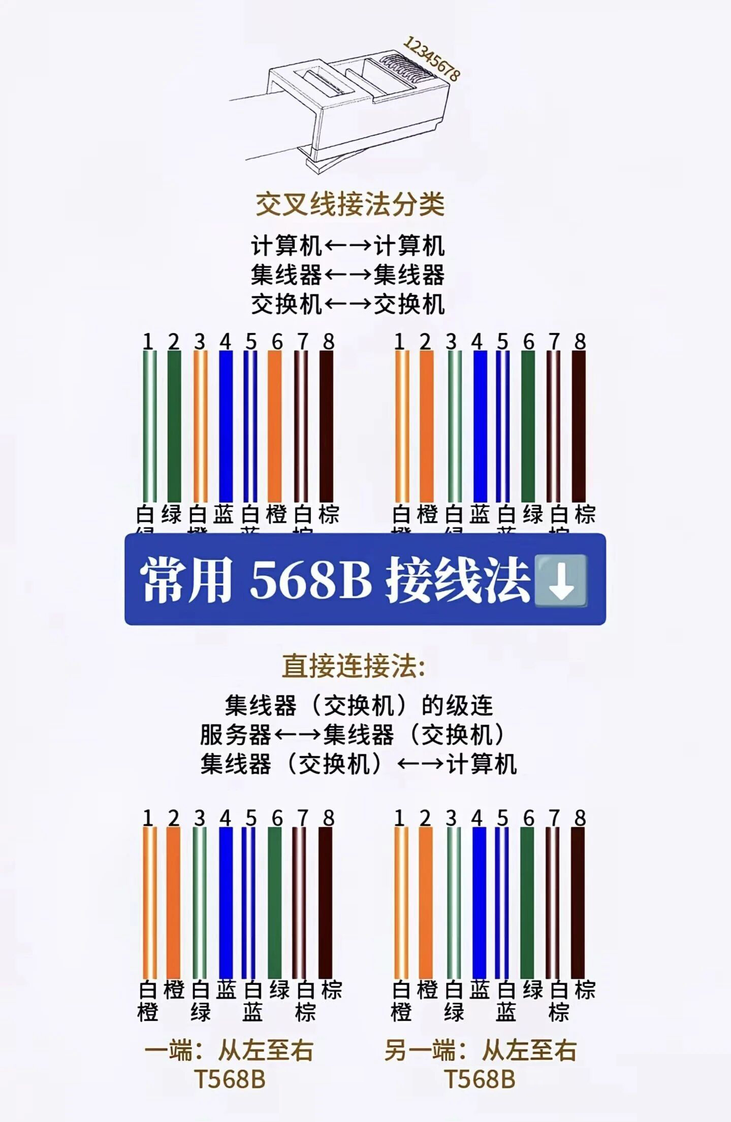 图片[2]-网线接法及网线钳如何使用？-寻找资源网