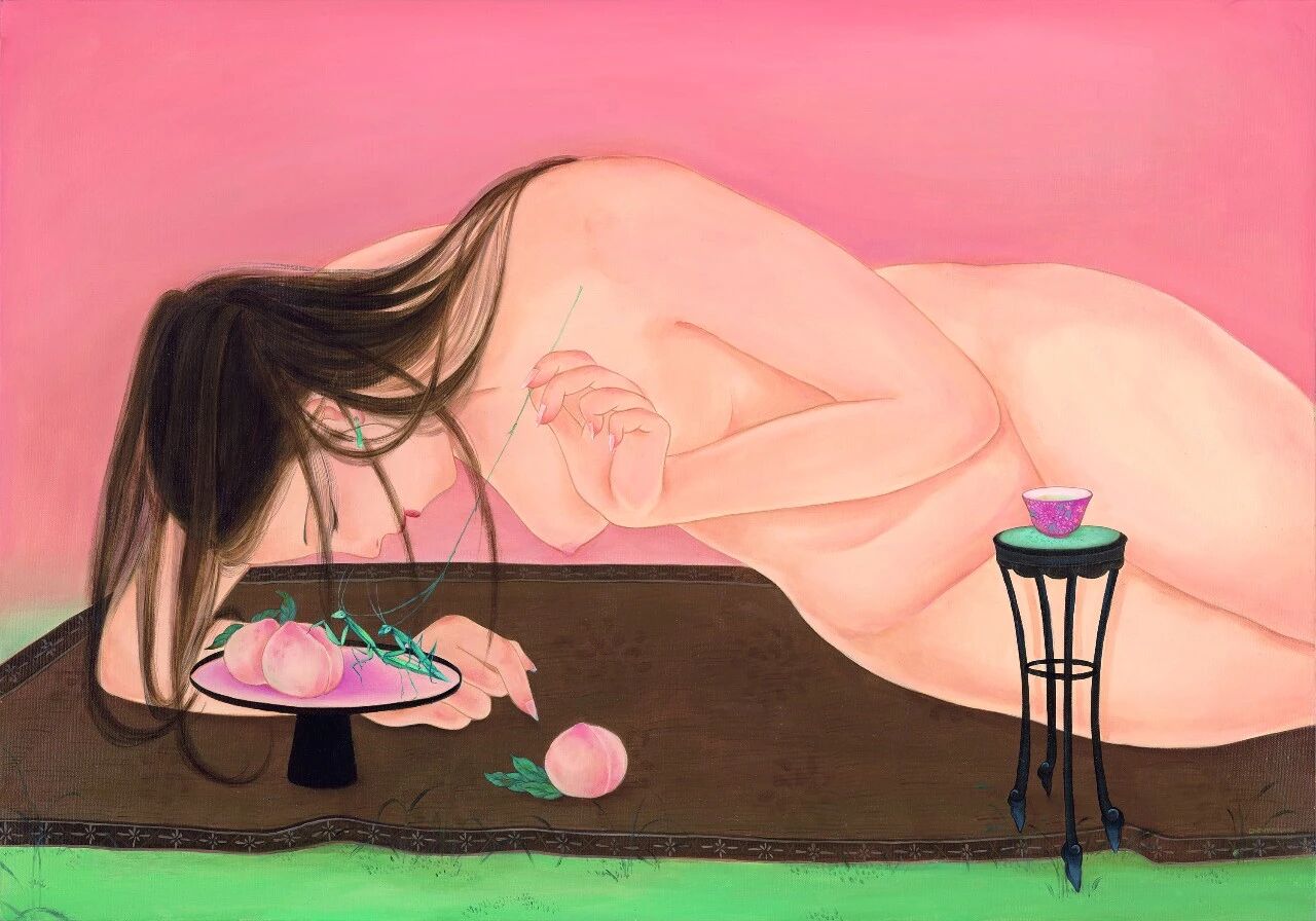 90后潮汕女孩画“现代春宫”，男性是配角-寻找资源网