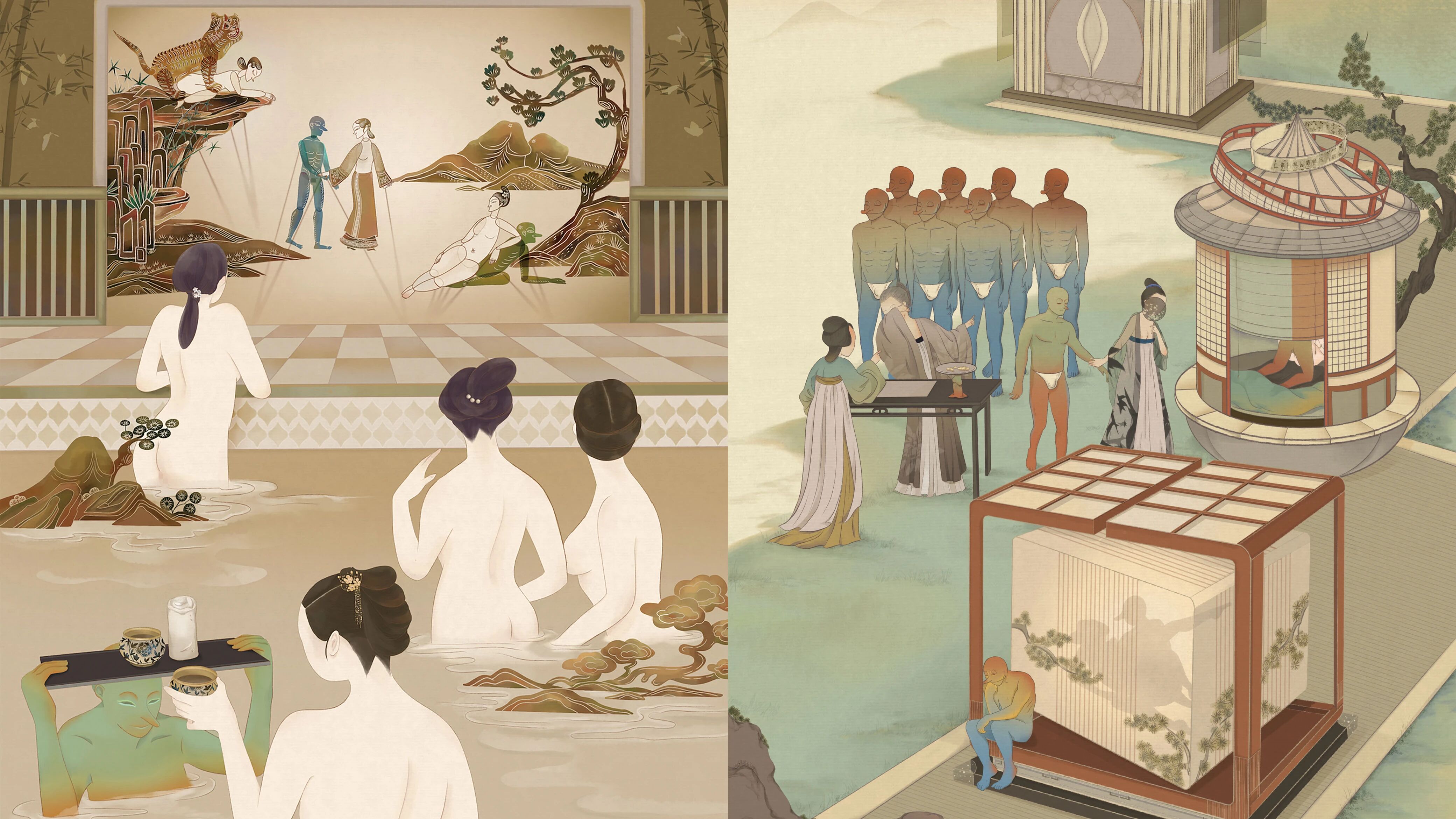 图片[21]-90后潮汕女孩画“现代春宫”，男性是配角-寻找资源网