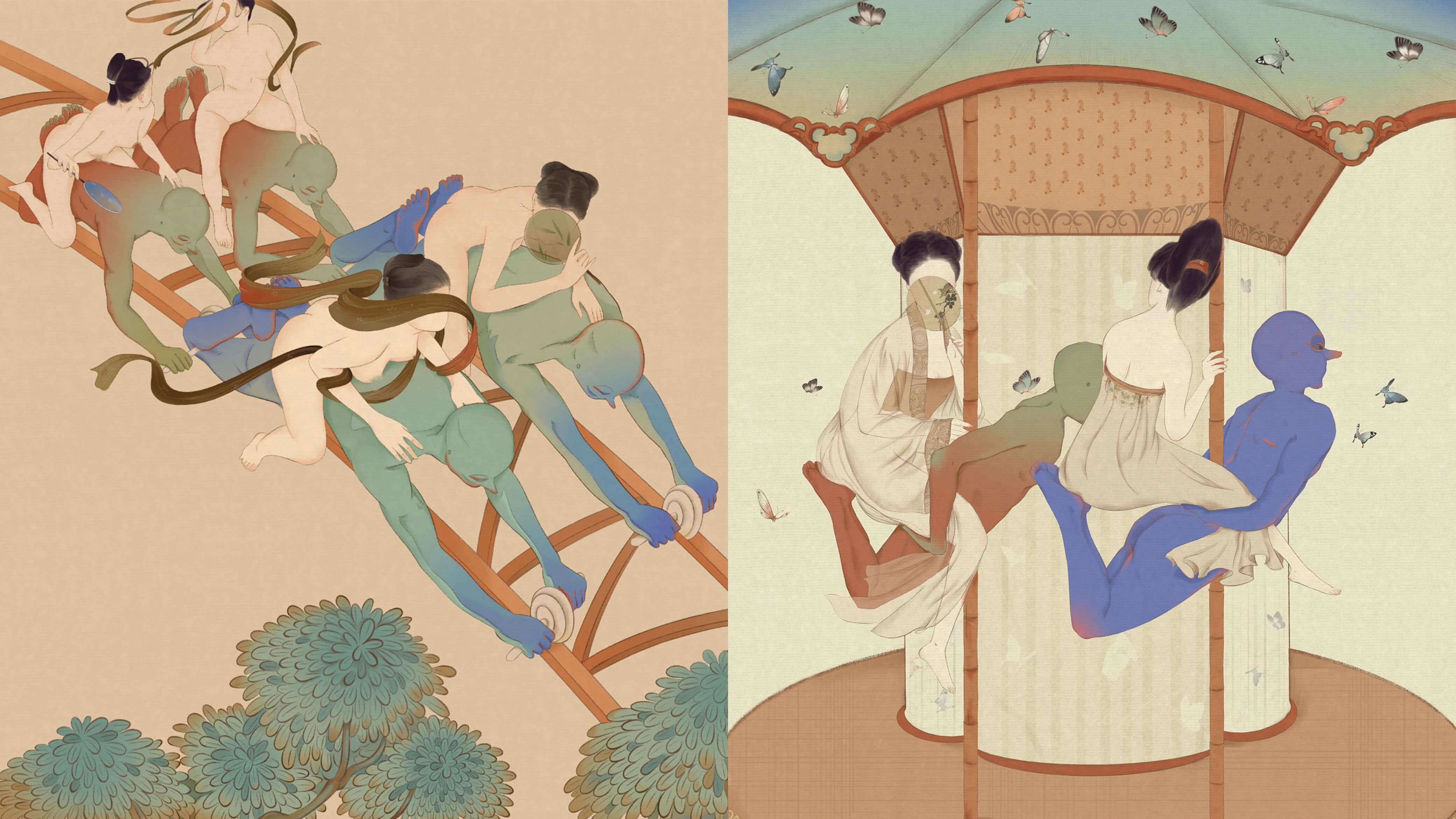 图片[23]-90后潮汕女孩画“现代春宫”，男性是配角-寻找资源网