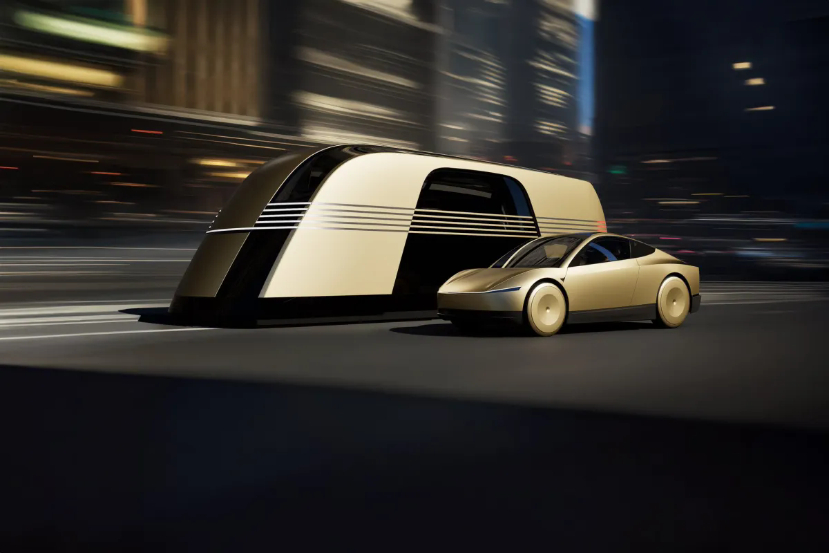 图片[1]-Tesla's New Self-Driving Taxi